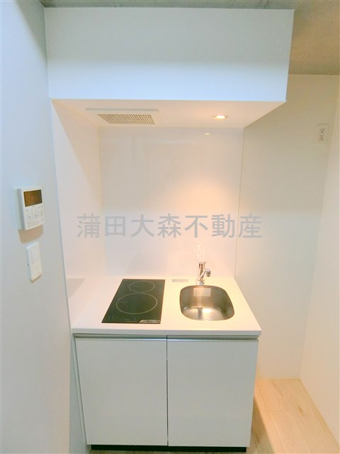 レジデンス平和島のキッチン|2口IHキッチン