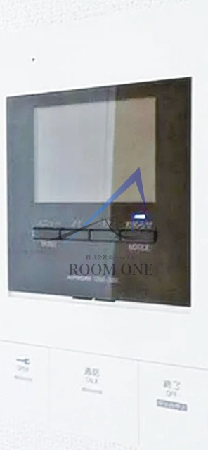 エクセラン仲六郷のセキュリティ|モニター付きインターホンです。