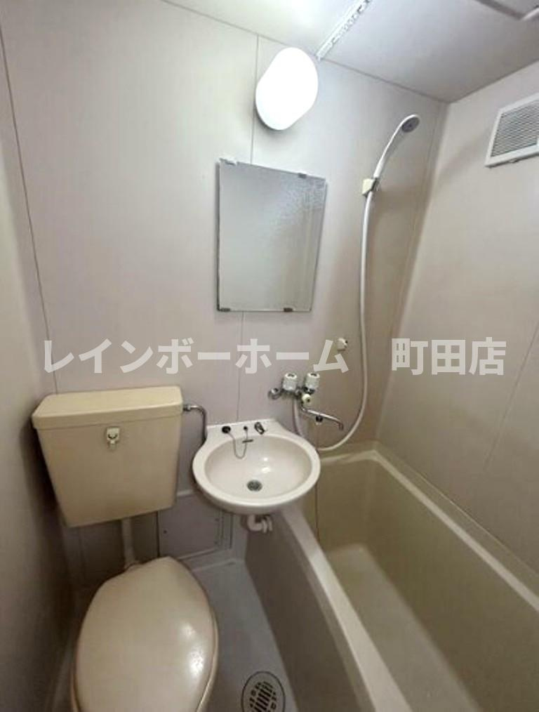 キャッスルマンション東林間※初期費用分割あと払いサービス利用可能物件のトイレ