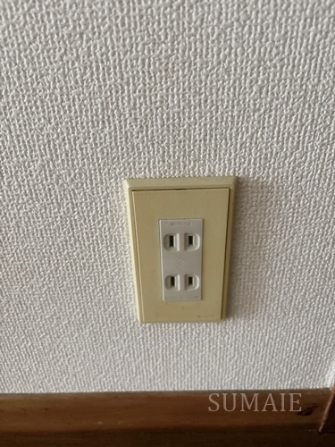 レルム城北の設備|コンセント類です