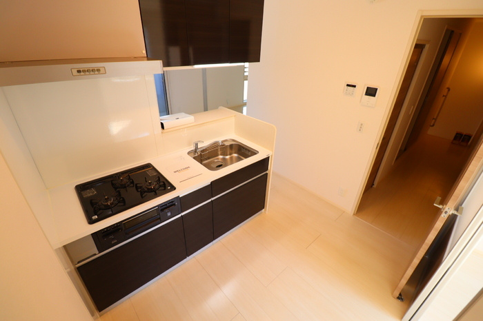 アンソレイエのキッチン|対面キッチン