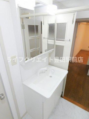 【洗面所】 | エステート百草台