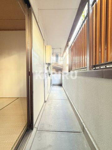 コーポ井上のバルコニー