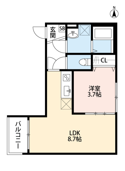 【間取り】 | フェリスカーサさいたま