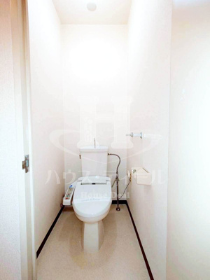 【トイレ】 | 志陽ハイツ青木 | 落ち着いた色調のトイレです