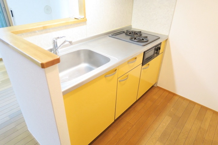 ビュームコーポのキッチン|別号室の参考写真です。