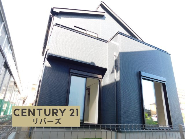 あま市甚目寺八尻の新築一戸建の外観|☆１号棟☆　　残り１棟！！いつでもご案内出来ます♪（お問合せ当日、平日、水曜、夜間もＯＫ）　敷地４３坪！　駐車並列３台ＯＫ！　長期優良住宅！　人工芝の庭付き♪　周辺環境充実♪