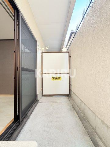 シャンテ２１のバルコニー