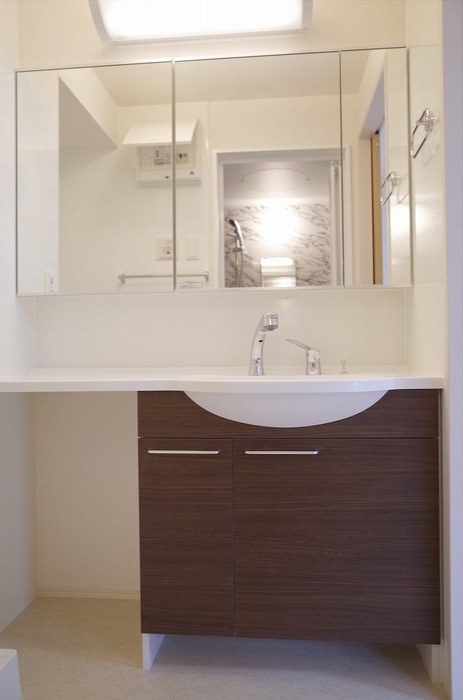 メルベーユの洗面所