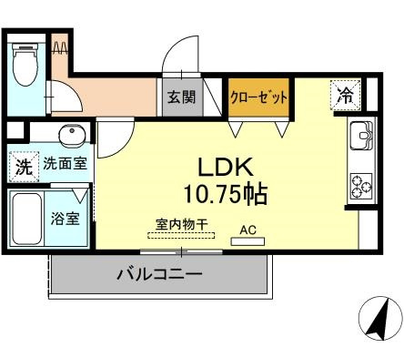 メルベーユの間取り