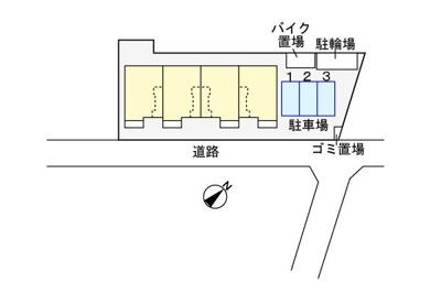【駐車場】 | ベルグ若松(ベルクワカマツ)