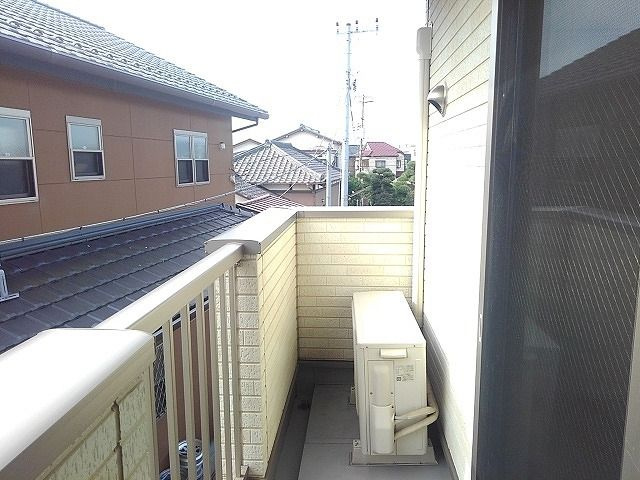 パインコートのバルコニー