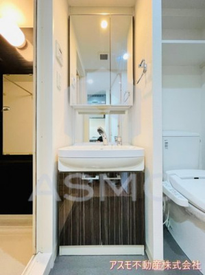 【洗面所】 | エスリード大阪城公園 | 同マンション別部屋　参考写真