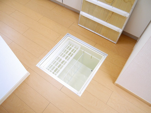 さくら　テラスの収納|床下収納