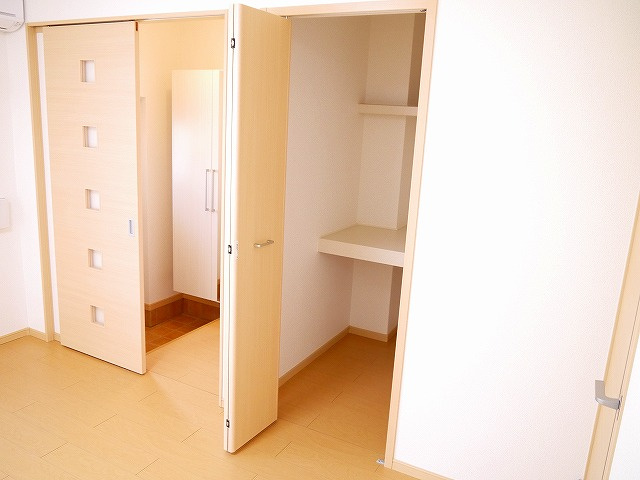 さくら　テラスの収納|十分な収納スペースがあります