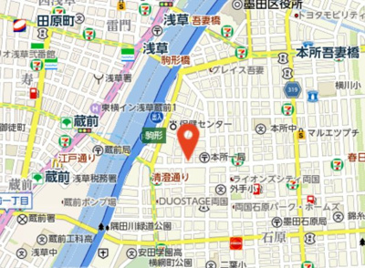 【地図】 | プレール・ドゥーク蔵前