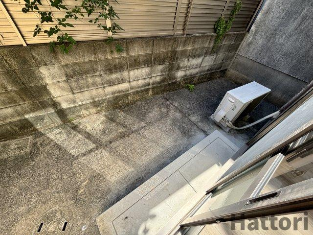 LMレジデンスのバルコニー