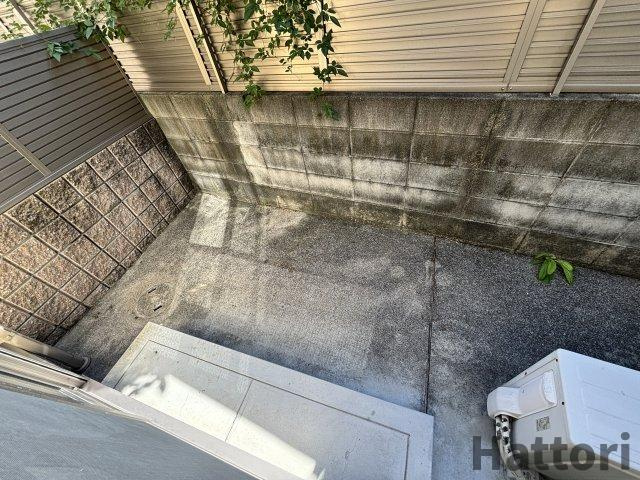 LMレジデンスのバルコニー