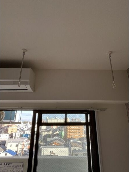 Vita六番町の設備|室内物干しです