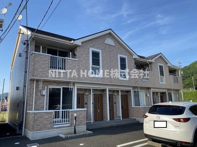 プロムナード・ソレイユＢの外観|インターネット無料の物件です◇