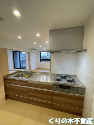 【キッチン】 | 鳥生レジデンスⅠ | きれいなキッチンです
