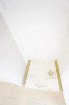 【設備】 | ＫＭメゾン | 室内洗濯機置き場です。