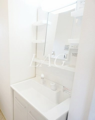 【独立洗面台】 | ＫＭメゾン | 独立洗面台です。