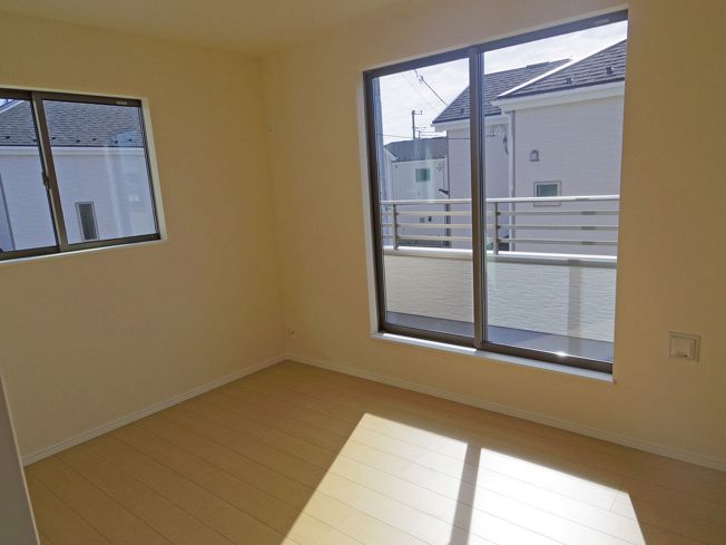 【洋室】 | 裾野深良Ⅰ 新築建売分譲住宅 建物＋土地 TW05935 | 裾野市深良A号棟　洋室6帖(中央) ※令和8年2月14日撮影写真