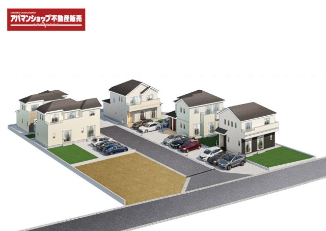 【外観パース】 | 裾野深良Ⅰ 新築建売分譲住宅 建物＋土地 TW05935 | 裾野市深良　外観パース全体