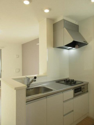 【キッチン】 | ミルト松前Ⅱ－Ⅰ | キッチンです