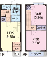 【間取り】 | 開の里Ⅲ