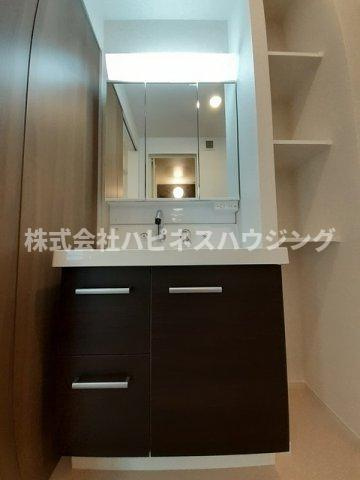 レジデンス　カサノⅣの洗面所