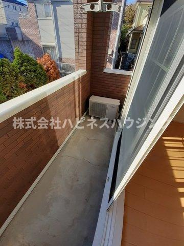 サンシャインビレッジアゼリアＢのバルコニー