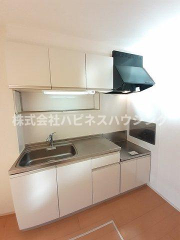 サンシャインビレッジアゼリアＢのキッチン