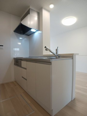 【キッチン】 | ポプラⅠ | きれいなキッチンです