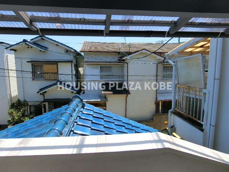 関守町３丁目貸家の展望|開口は南向き