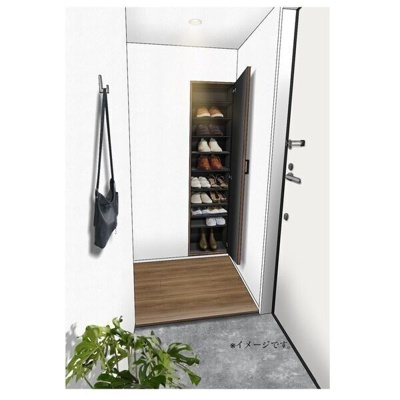 【玄関】 | LECOCON四日市Ⅸ | ※同建物同型別のお部屋