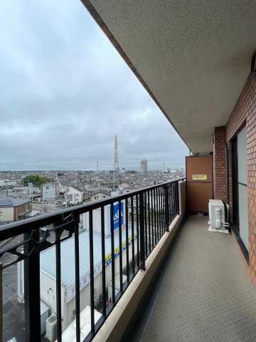 メルベイユ・フジのバルコニー