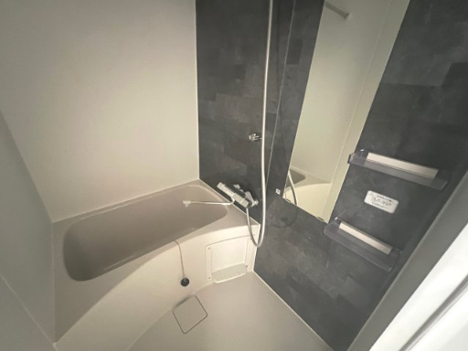 早稲田鶴巻町IMAハウスの浴室|落ち着いた空間のお風呂です