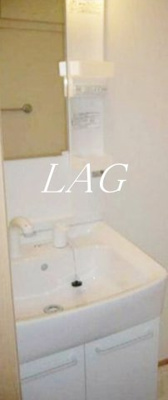 【洗面所】 | ネスト鳥羽 | 独立洗面台です。