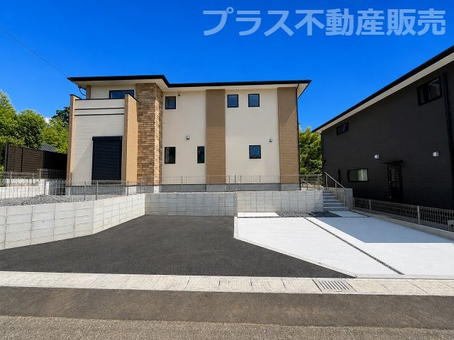 【外観】 | 糟屋郡篠栗町中央6丁目2期　1号棟（全3棟）【仲介手数料無料・0円】 | 現地写真。同じ物件を見るなら、プラス不動産販売にお任せ下さい。