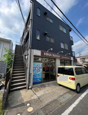 松戸市東平賀の一棟マンションの外観