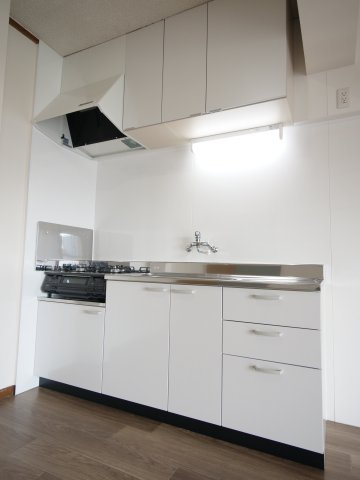 ハイデンス岡山のキッチン