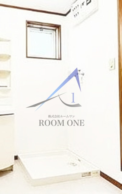 オリエンタルコーポの設備|洗濯機置き場です。