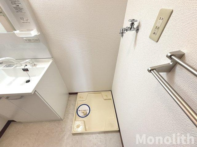 ガーデンパークA棟の独立洗面台