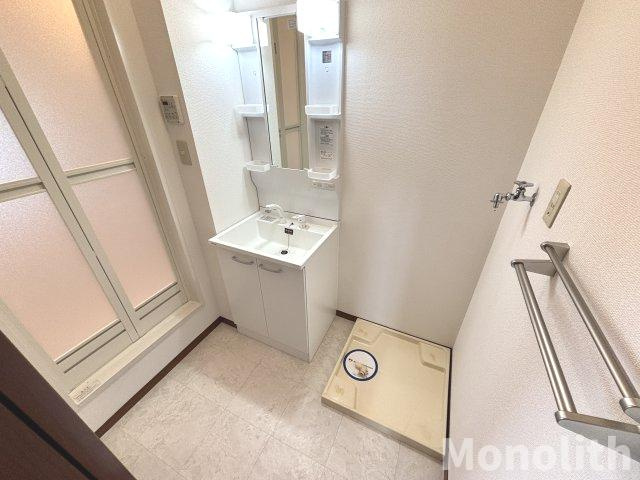 ガーデンパークA棟の洗面所