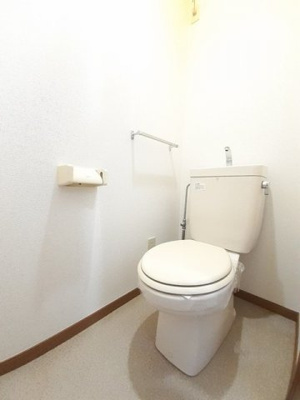 【トイレ】 | パルク・フローランテ | 清潔感のあるトイレです