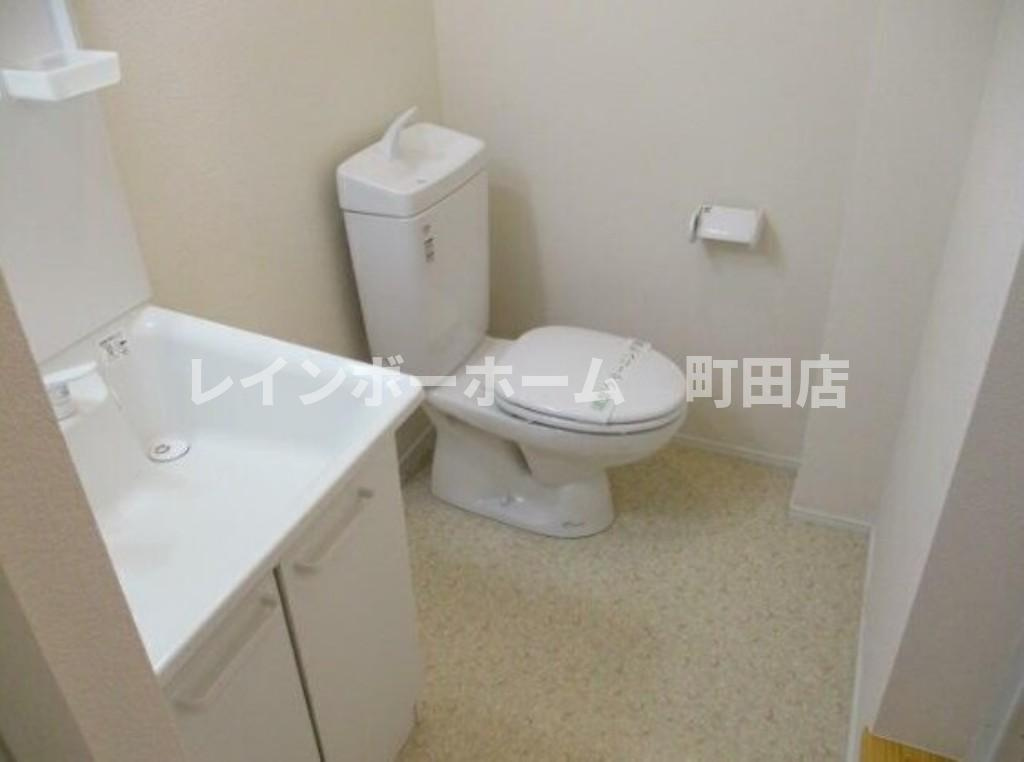 フェリオ相模原※初期費用分割あと払いサービス利用可能物件のトイレ