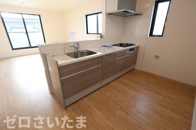 《仲介手数料無料》大宮区上小町864新築一戸建てケイアイ クラフト ピットのキッチン