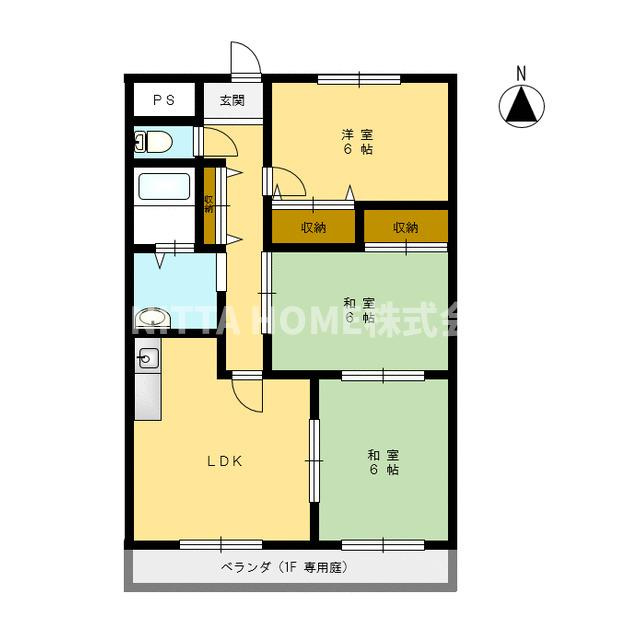 ライスステージ広瀬 駒場新町の間取り|ファミリーの方におすすめです＊